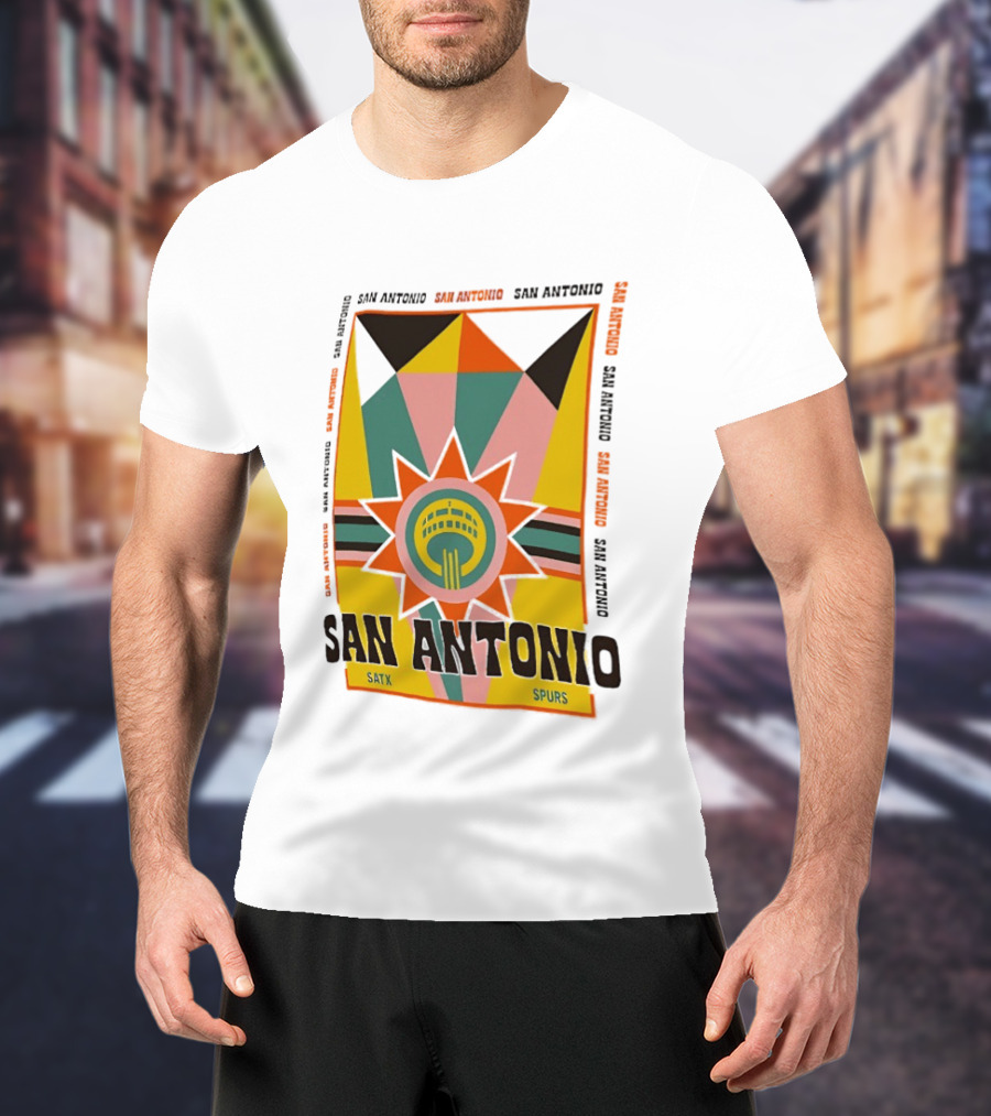 San Antonio Spurs Fiesta SATX T-Shirt