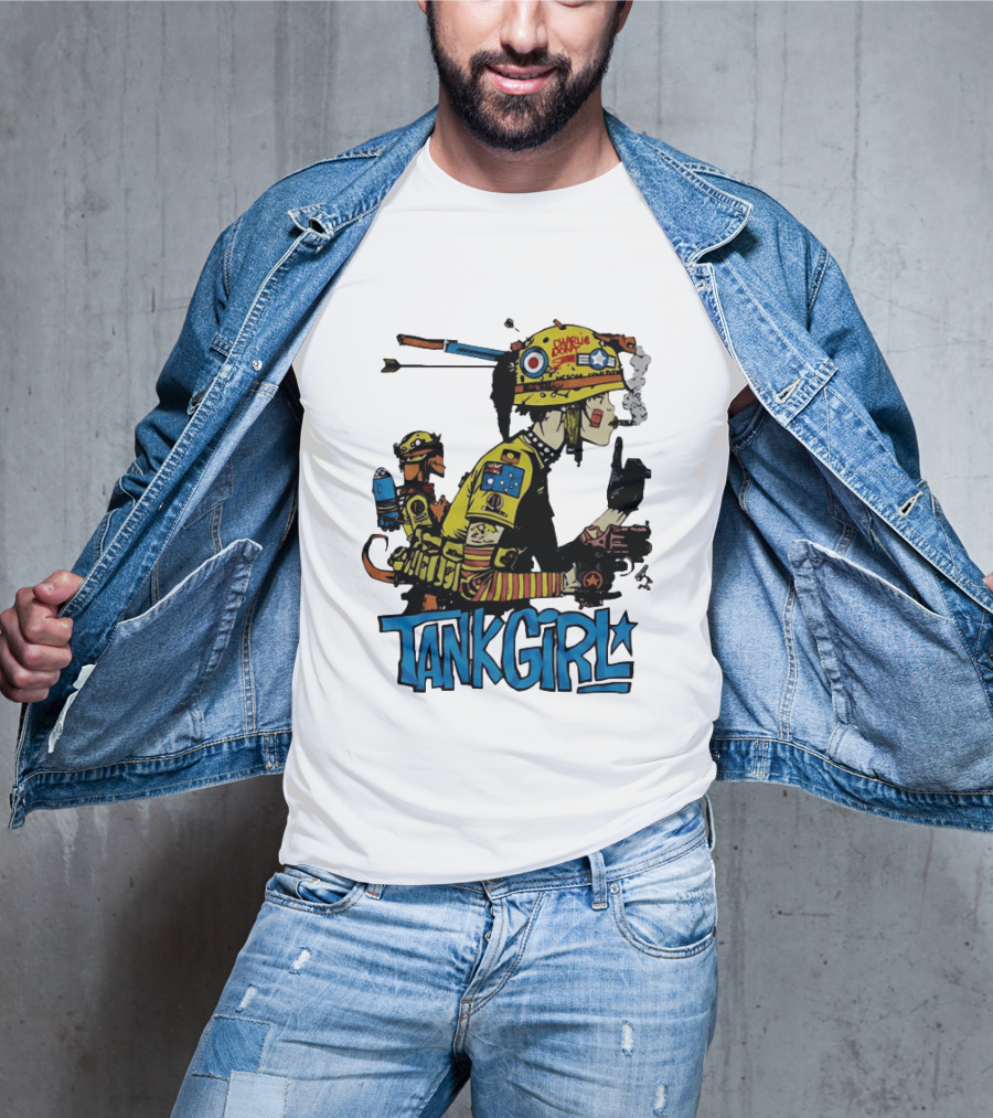Tank Girl Comic Punk Rock Charlie Don't Surf T-Shirt