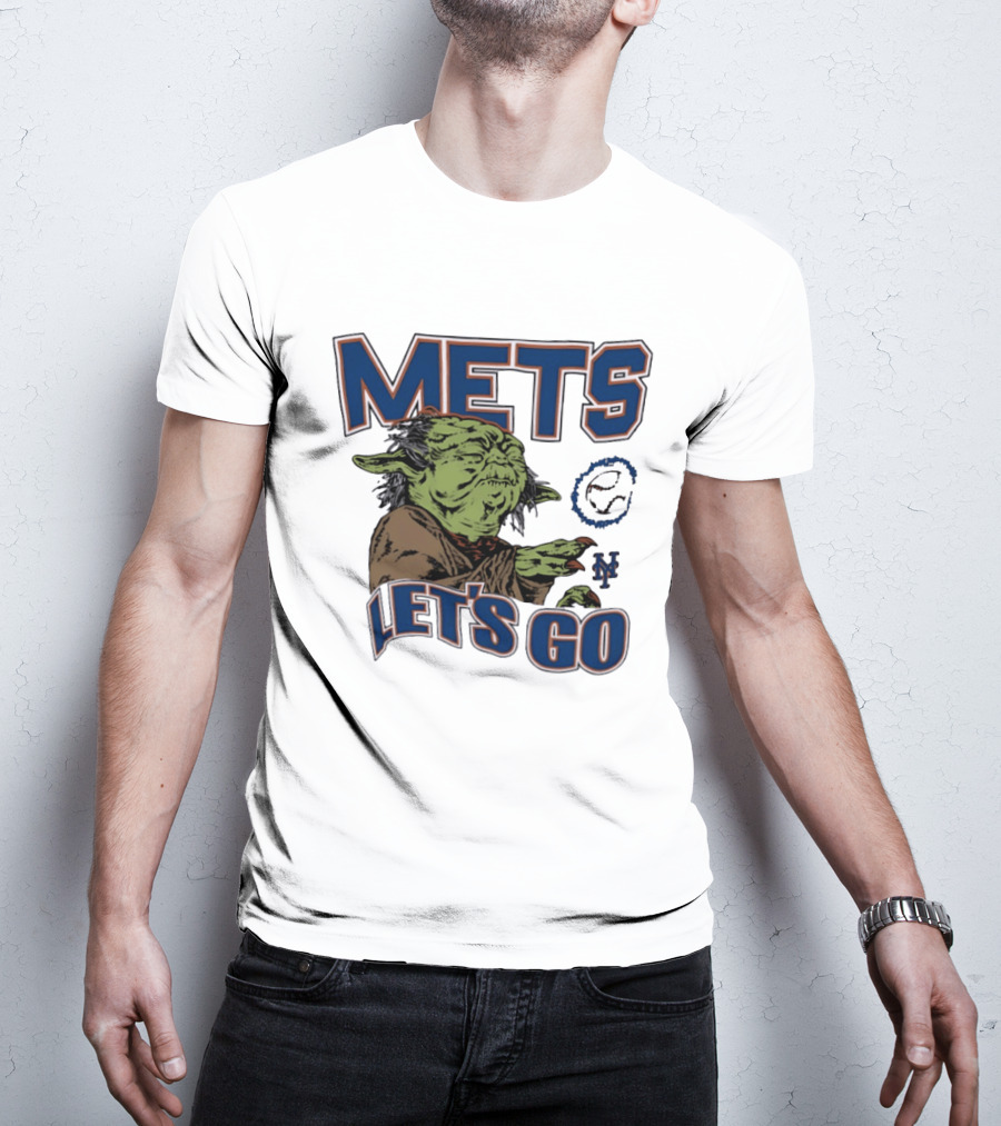 Mets Let's Go Yoda New Yorks Mets T-Shirt