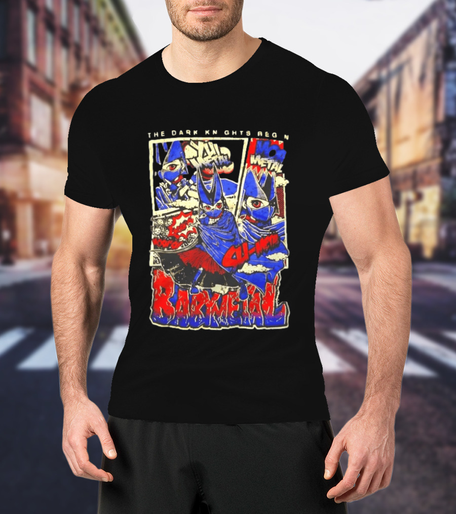 Babymetal The Dark Knights Begin Wow Metal Manga Style Comic T-Shirt
