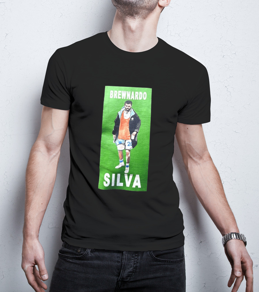 Brewnardo Silva Bernardo Silva Manchester City Football Star T-Shirt