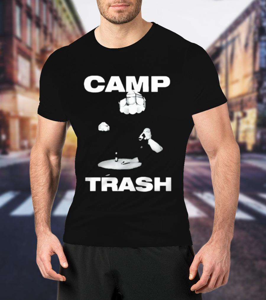 Camp Trash Water Splash Cousin Zach T-Shirt