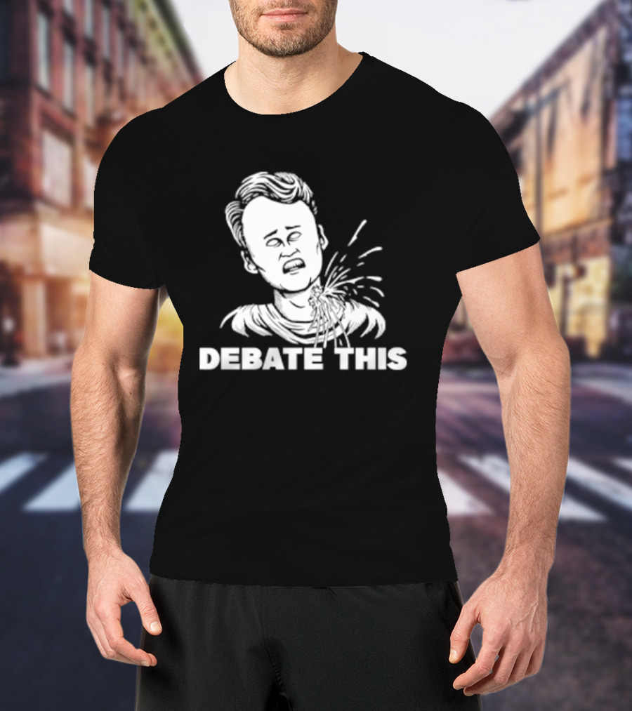 Charlie Kirk Debate This Explosion Head T-Shirt