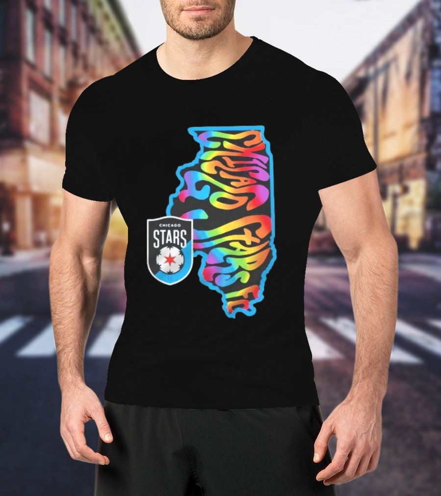Chicago Stars FC Pride State Groove T-Shirt