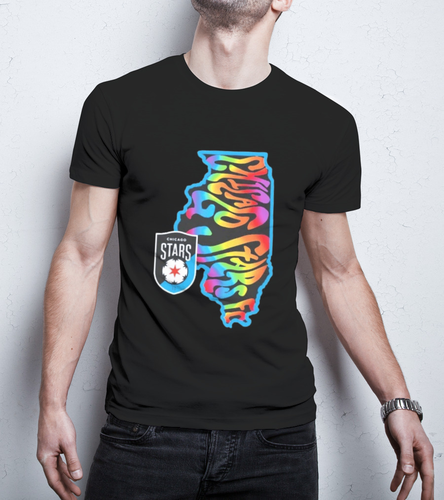 Chicago Stars FC Pride State Groove T-Shirt