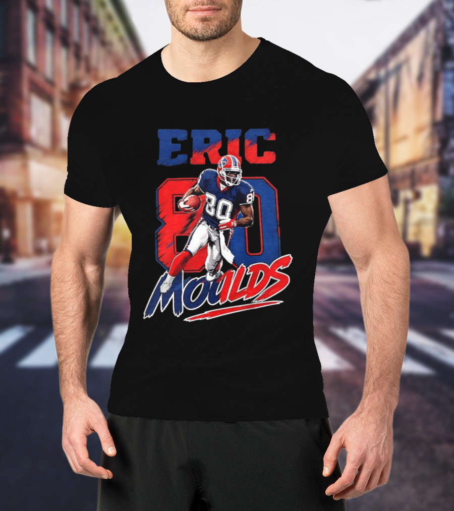 Eric Moulds 80 Buffalo Bills Football Legend T-Shirt