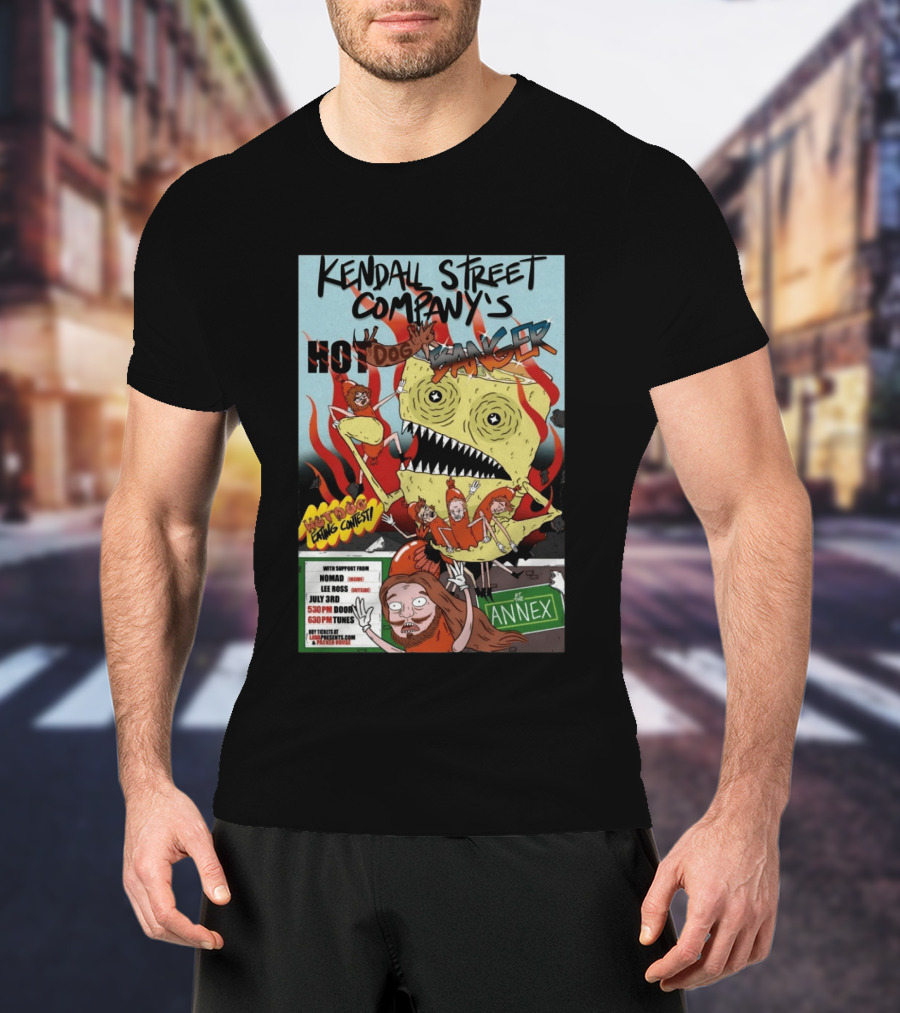 Kendall Street Company Hot Dog Banger The Annex Norfolk VA July 3 2026 Eating Contest T-Shirt