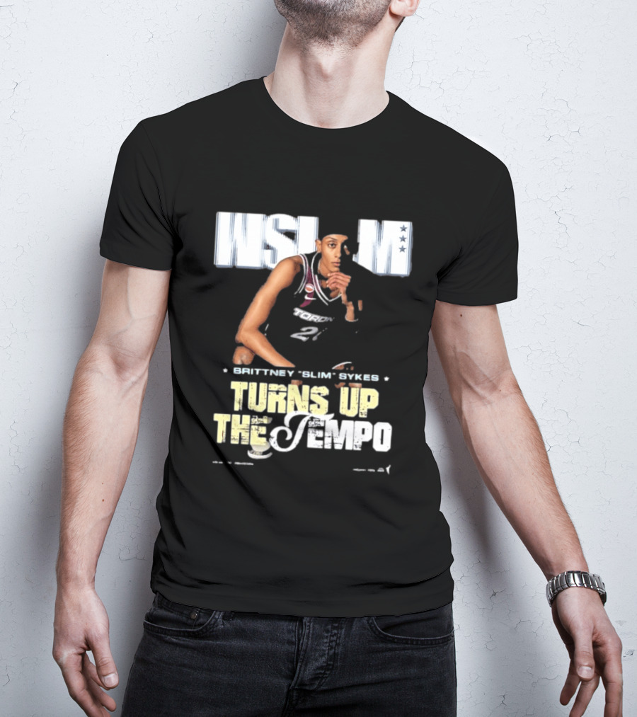 Slam 262 Brittney Slim Sykes Turns Up The Tempo T-Shirt
