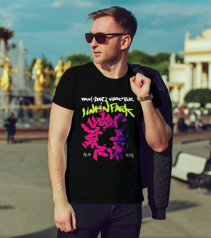 Linkin Park From Zero World Tour 2026 Graffiti T-Shirt