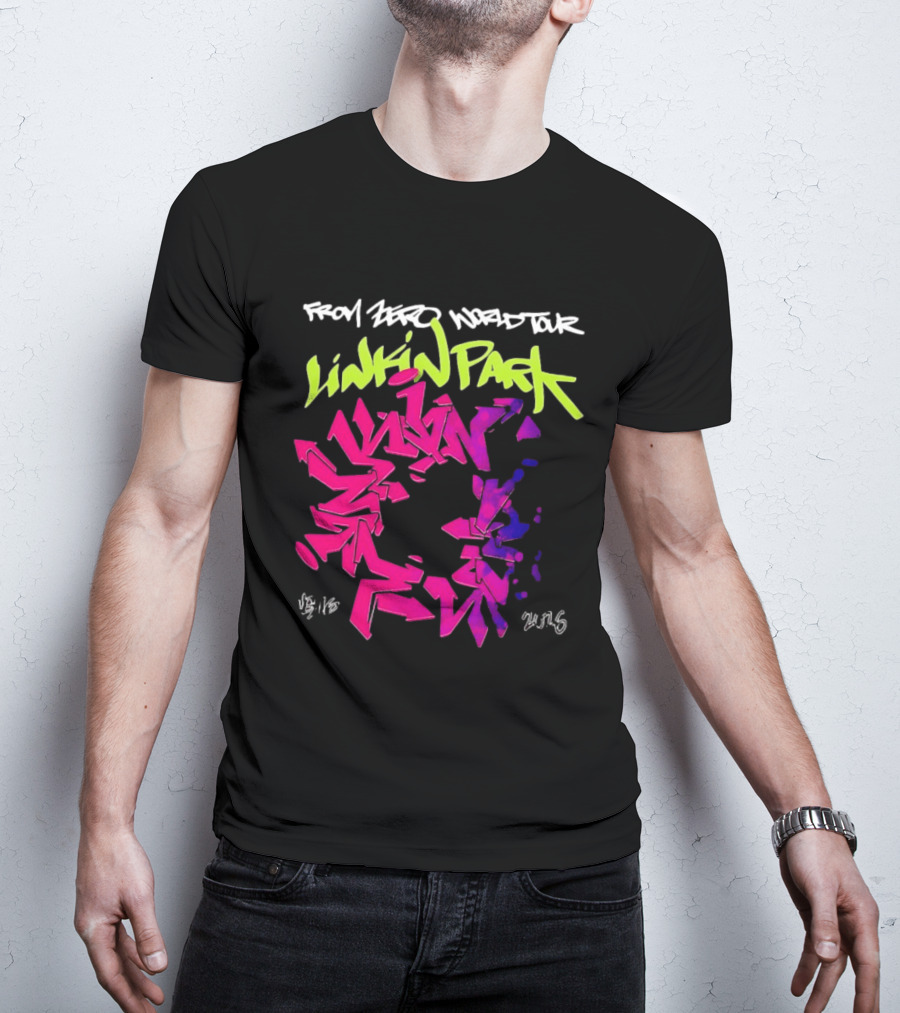 Linkin Park From Zero World Tour 2026 Graffiti T-Shirt