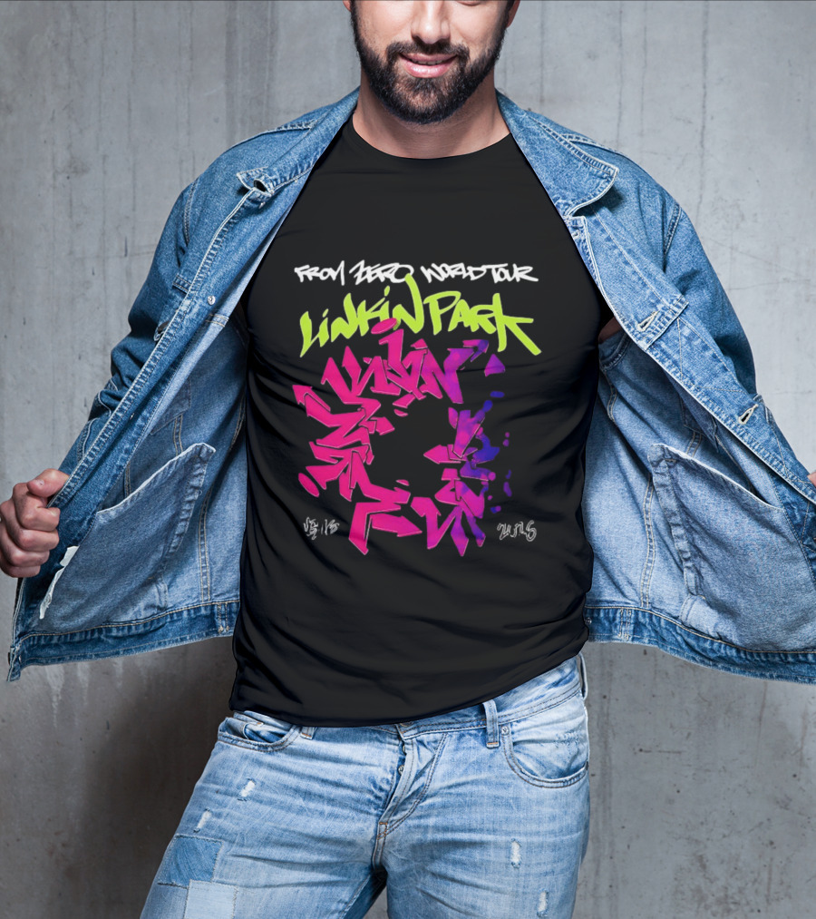 Linkin Park From Zero World Tour 2026 Graffiti T-Shirt