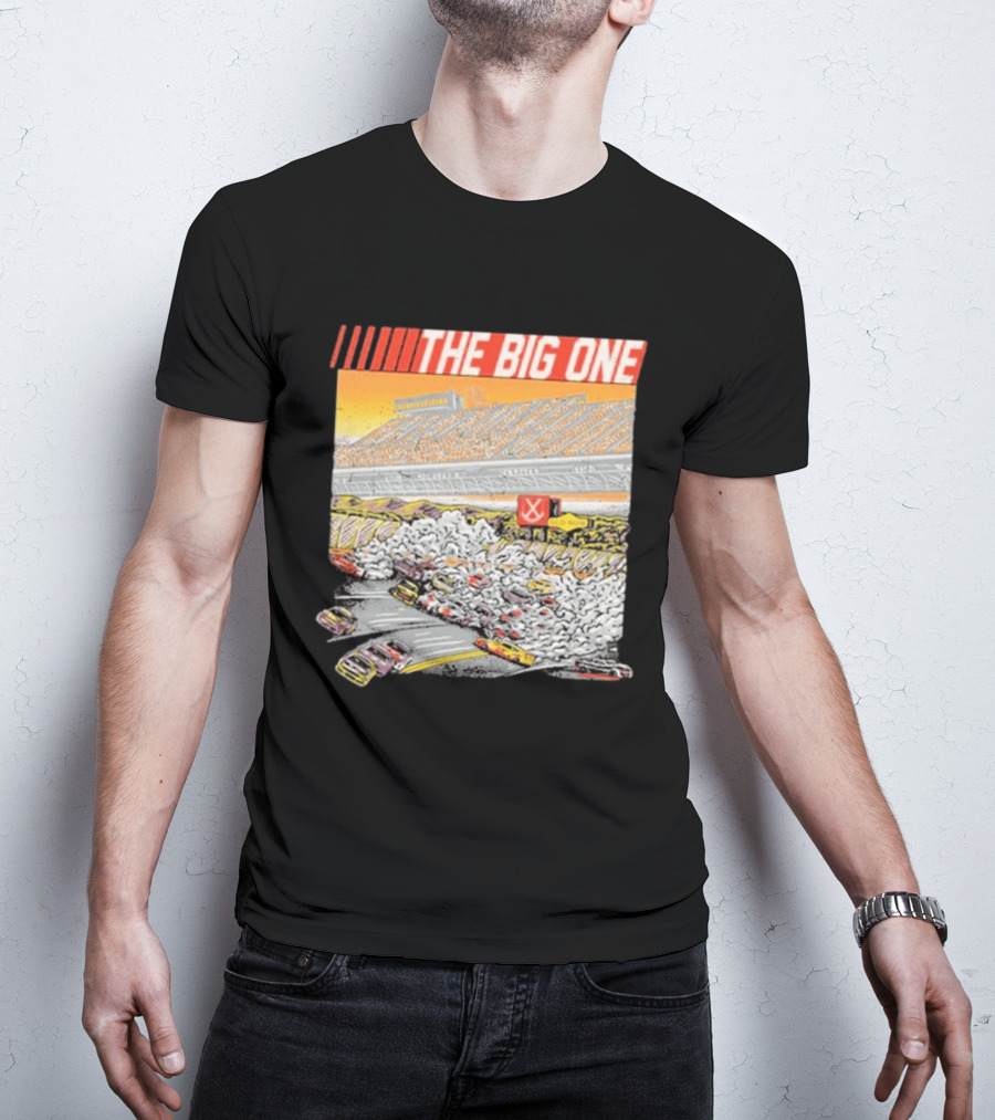 The Big One Old Brook NASCAR Racing Scene T-Shirt