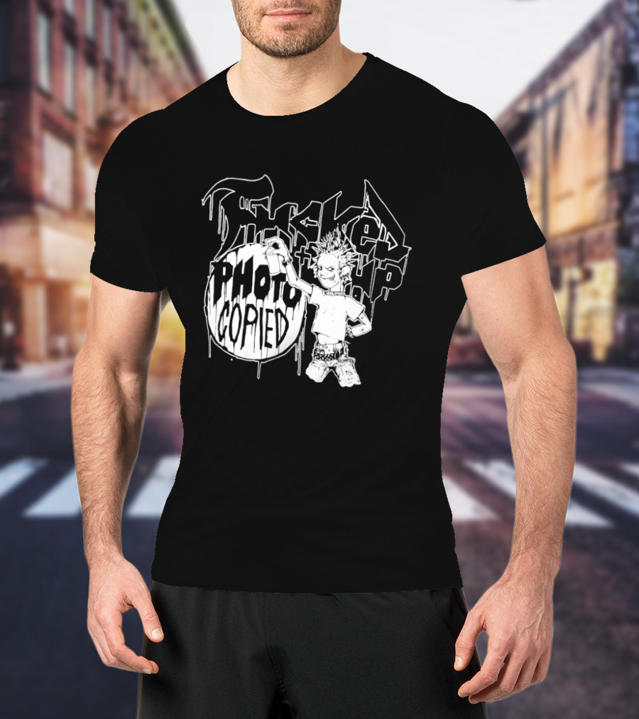 F'd Up Photocopied Undercover SS01 Graffiti Style Punk T-Shirt