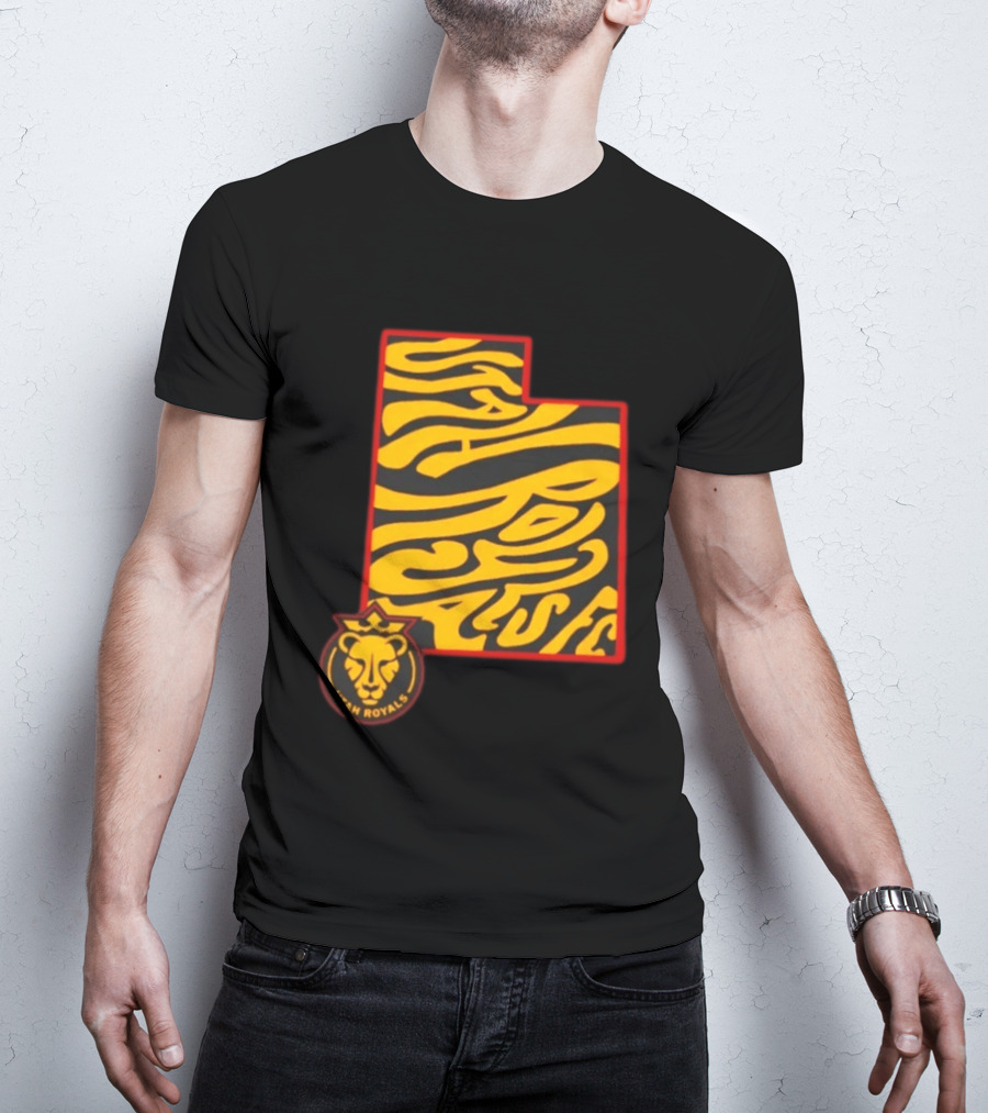 Utah Royals FC Groovy State Lion T-Shirt