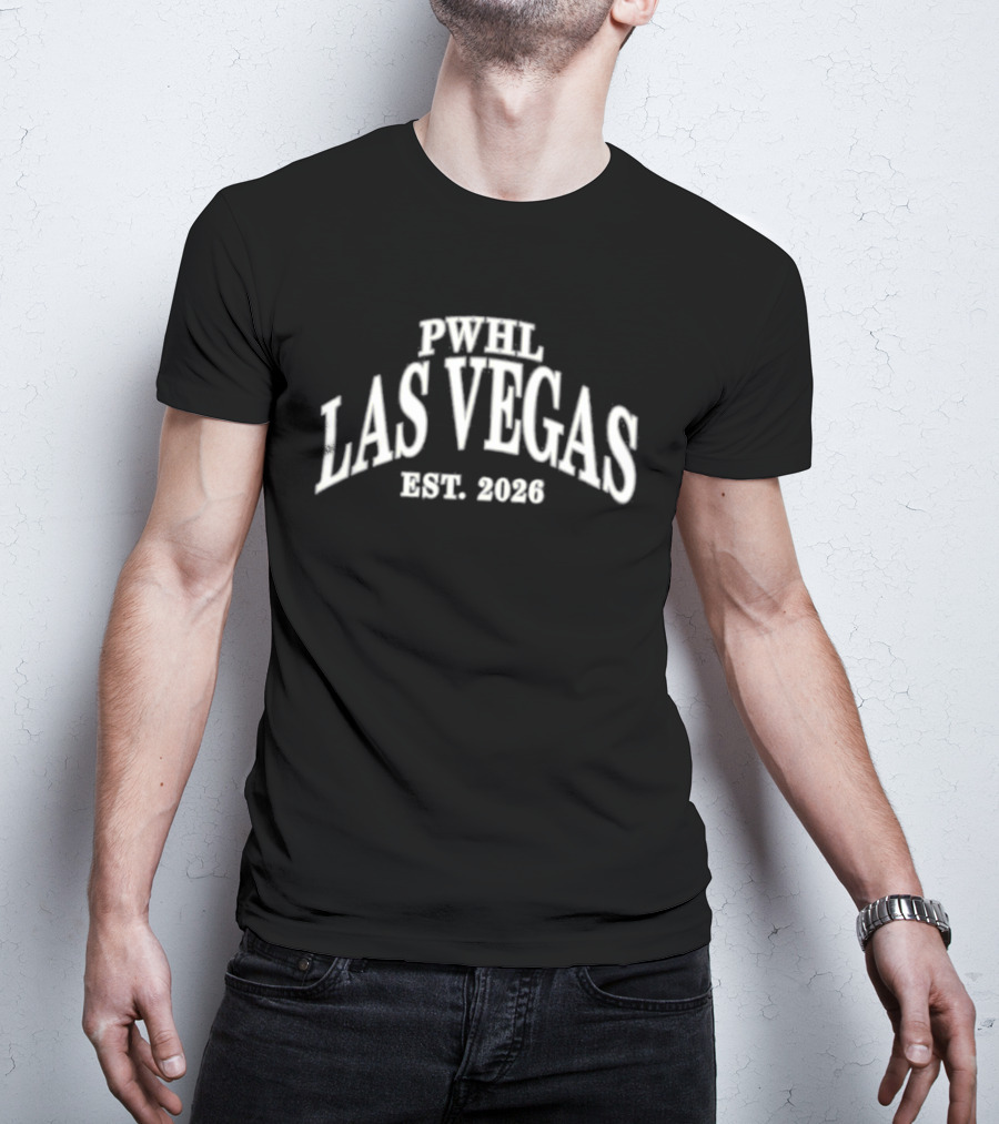PWHL Las Vegas EST 2023 Sportiqe Biltmore T-Shirt
