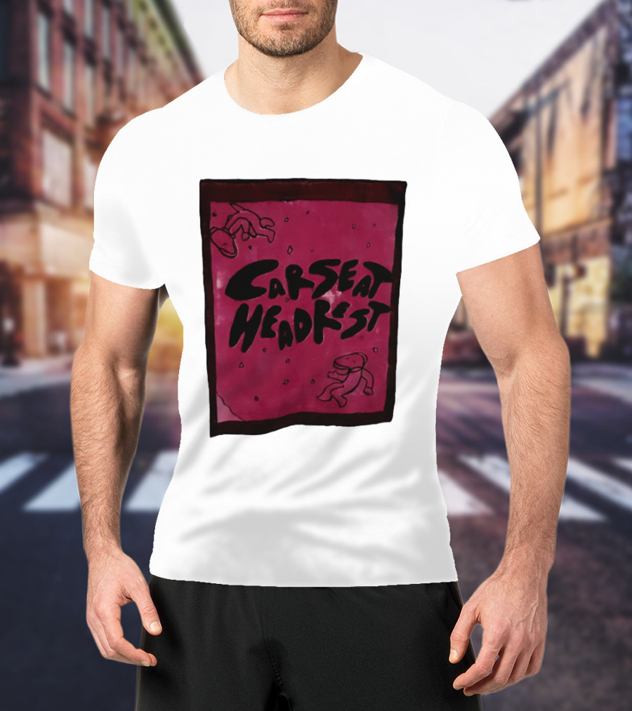 Car Seat Headrest Pink Alien T-Shirt
