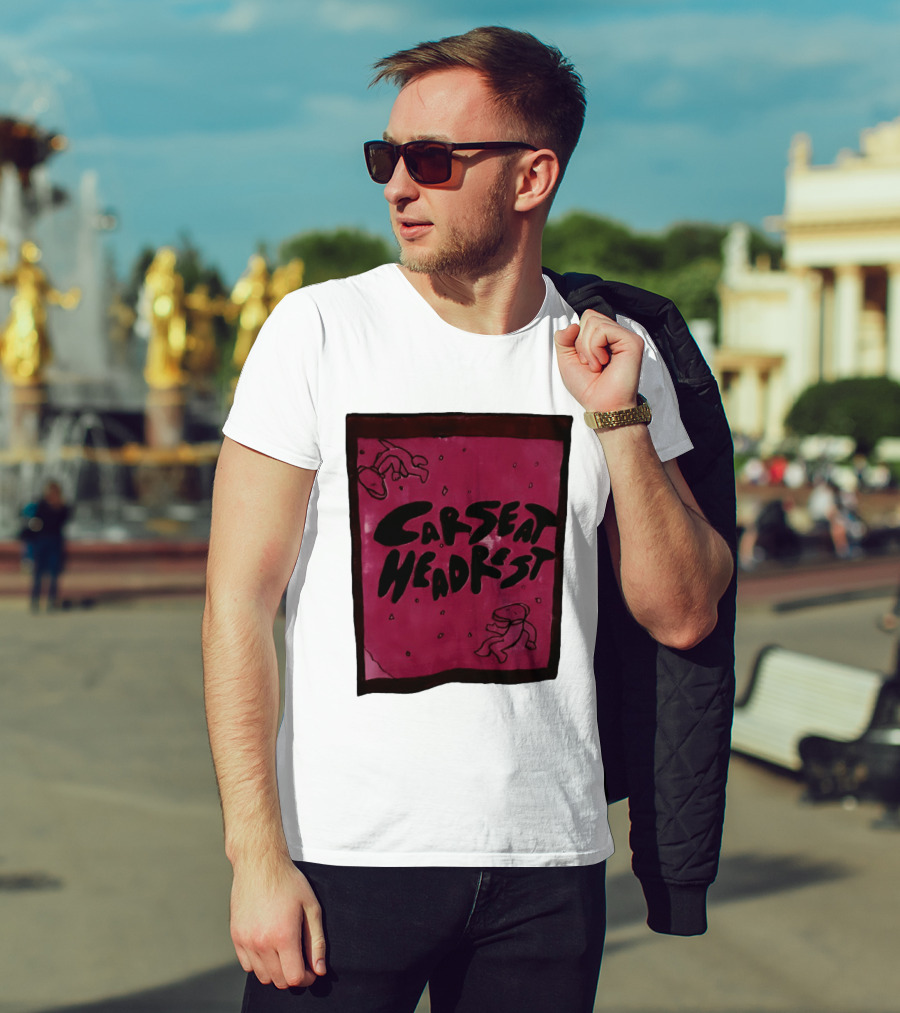 Car Seat Headrest Pink Alien T-Shirt