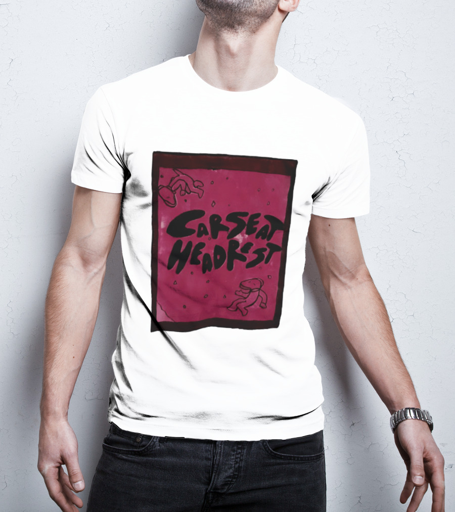 Car Seat Headrest Pink Alien T-Shirt