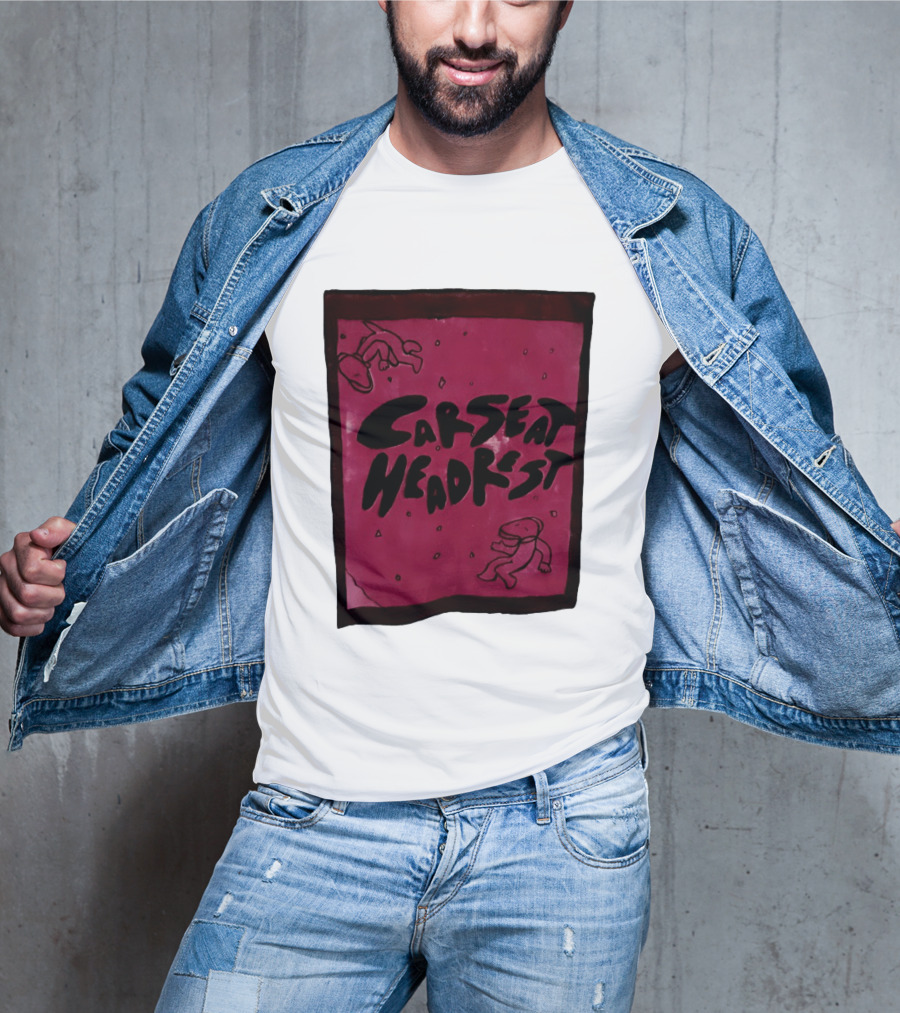 Car Seat Headrest Pink Alien T-Shirt