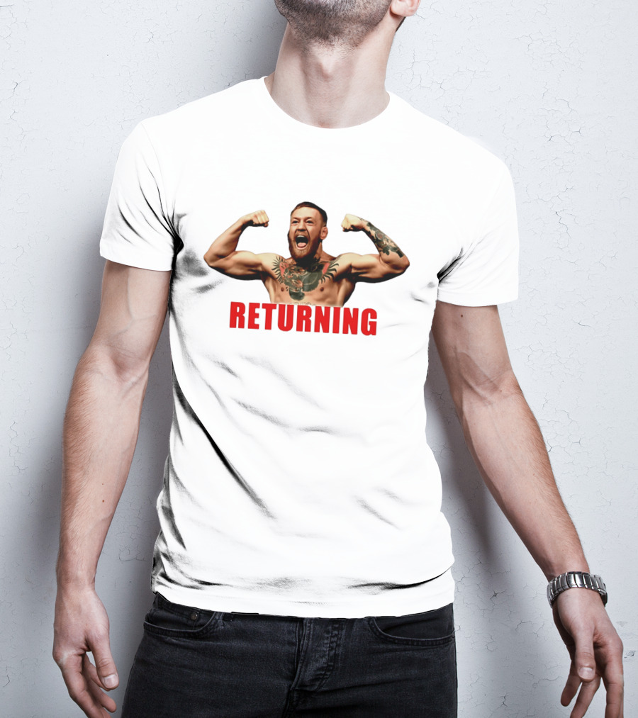 Returning Conor McGregor 2026 UFC Champion T-Shirt