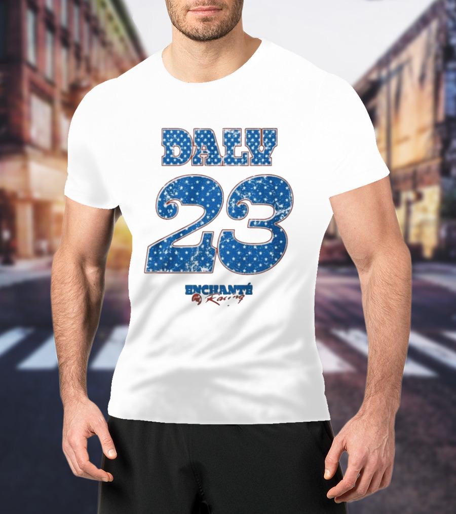 DALY 23 Enchante Racing Stars T-Shirt