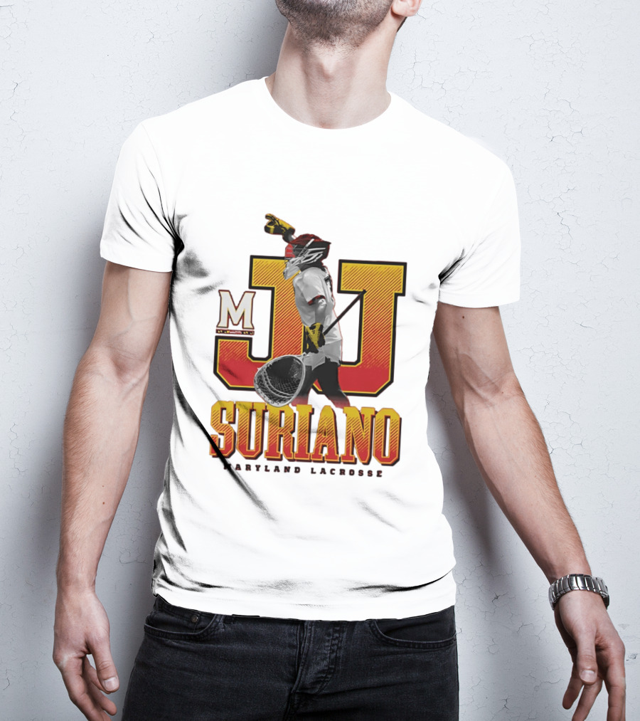 JJ Suriano Maryland Lacrosse M Sports Team T-Shirt