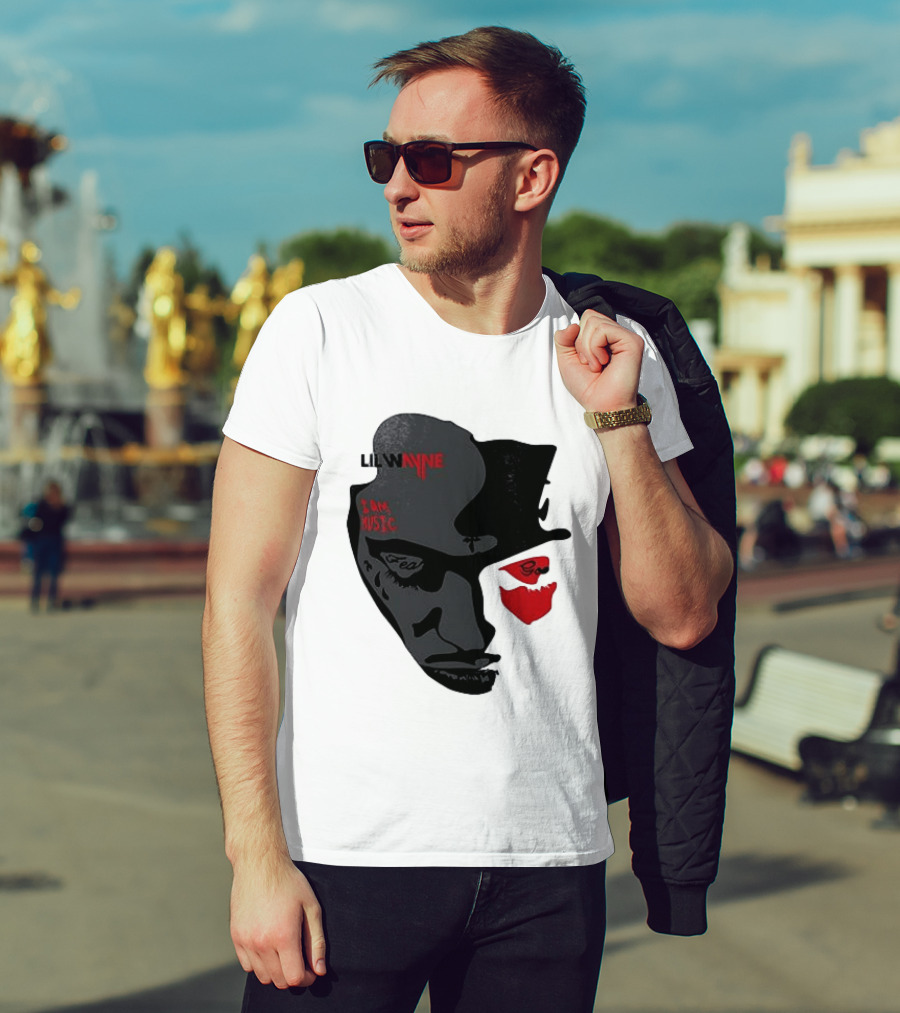 Lil Wayne I Am Music Sorry 4 The Wait Face T-Shirt