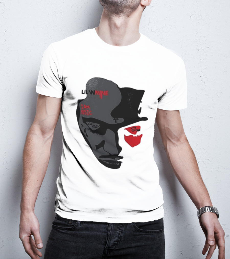 Lil Wayne I Am Music Sorry 4 The Wait Face T-Shirt