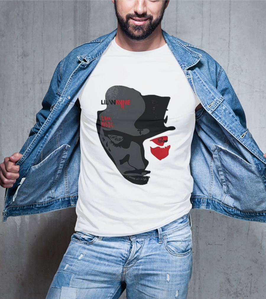 Lil Wayne I Am Music Sorry 4 The Wait Face T-Shirt