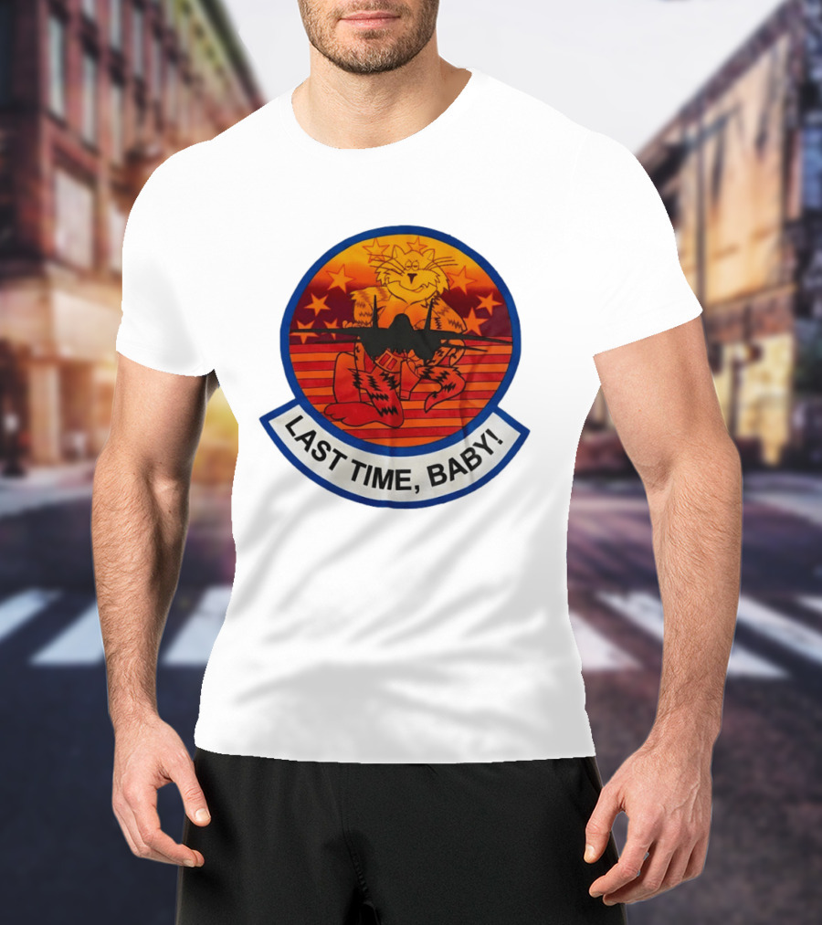 Tiger Last Time Baby Sunset Stars T-Shirt