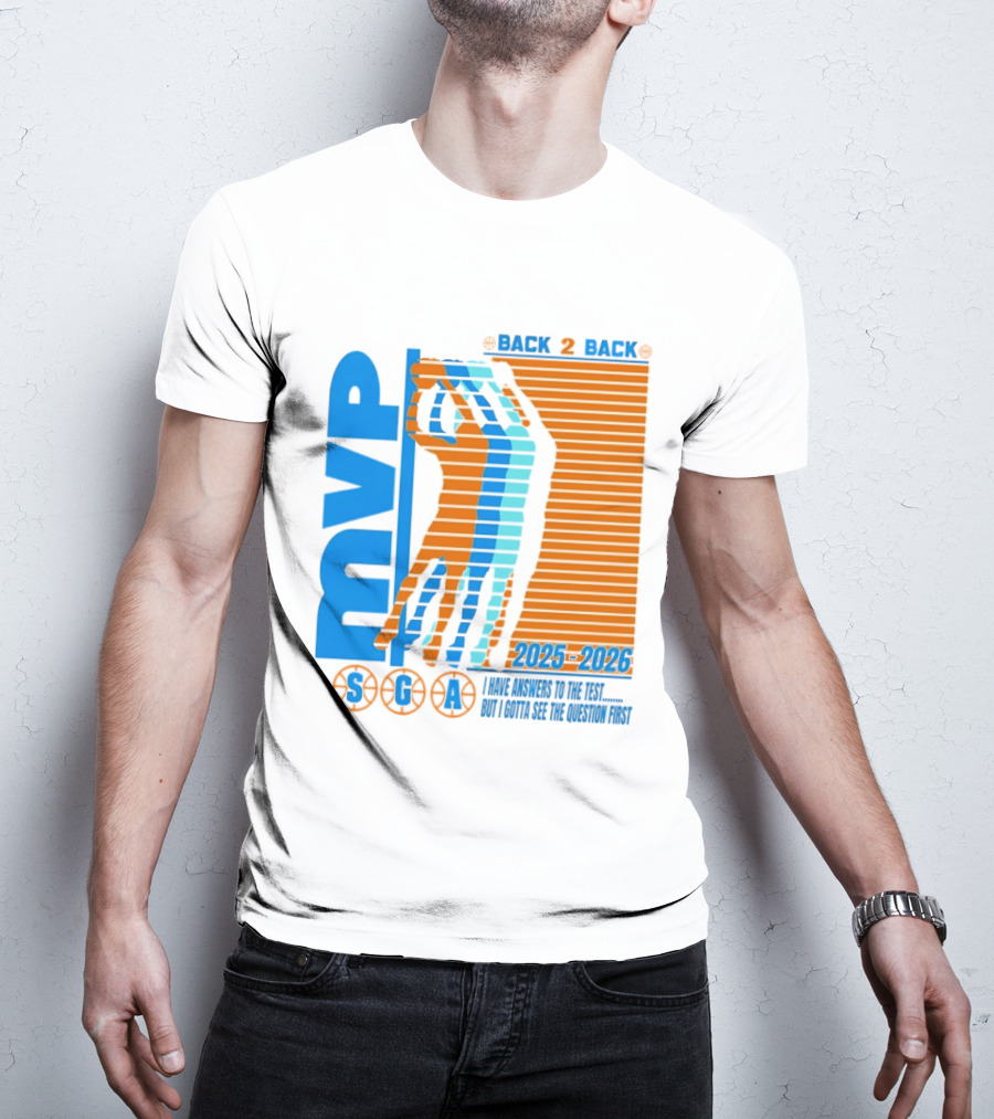 MVP Back 2 Back 2025 2026 SGA T-Shirt