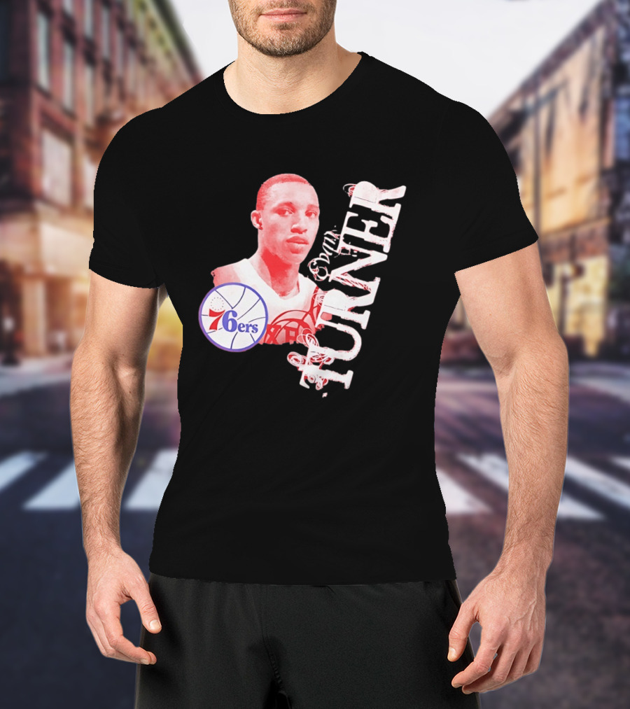 Evan Turner Philadelphia 76ers NBA 6ers Team Player T-Shirt