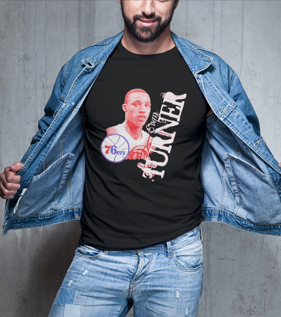 Evan Turner Philadelphia 76ers NBA 6ers Team Player T-Shirt