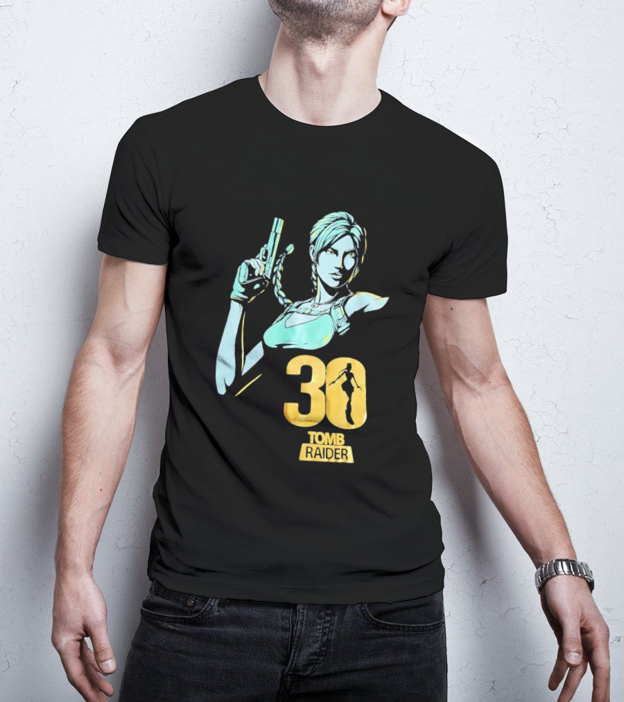 Lara Croft 30 Years Tomb Raider Anniversary T-Shirt