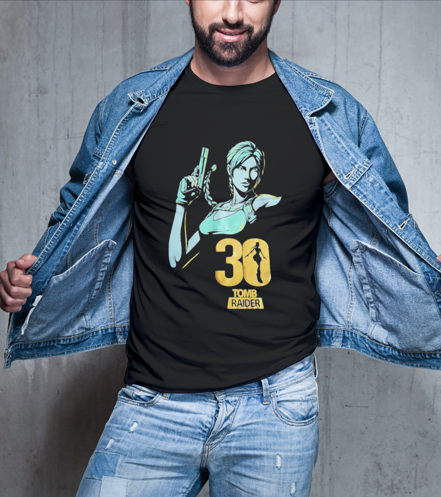 Lara Croft 30 Years Tomb Raider Anniversary T-Shirt