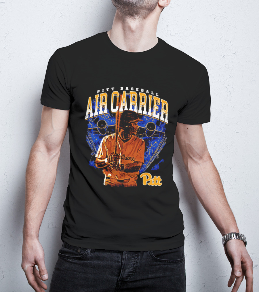 Pitt Panthers Baseball Air Carrier T-Shirt
