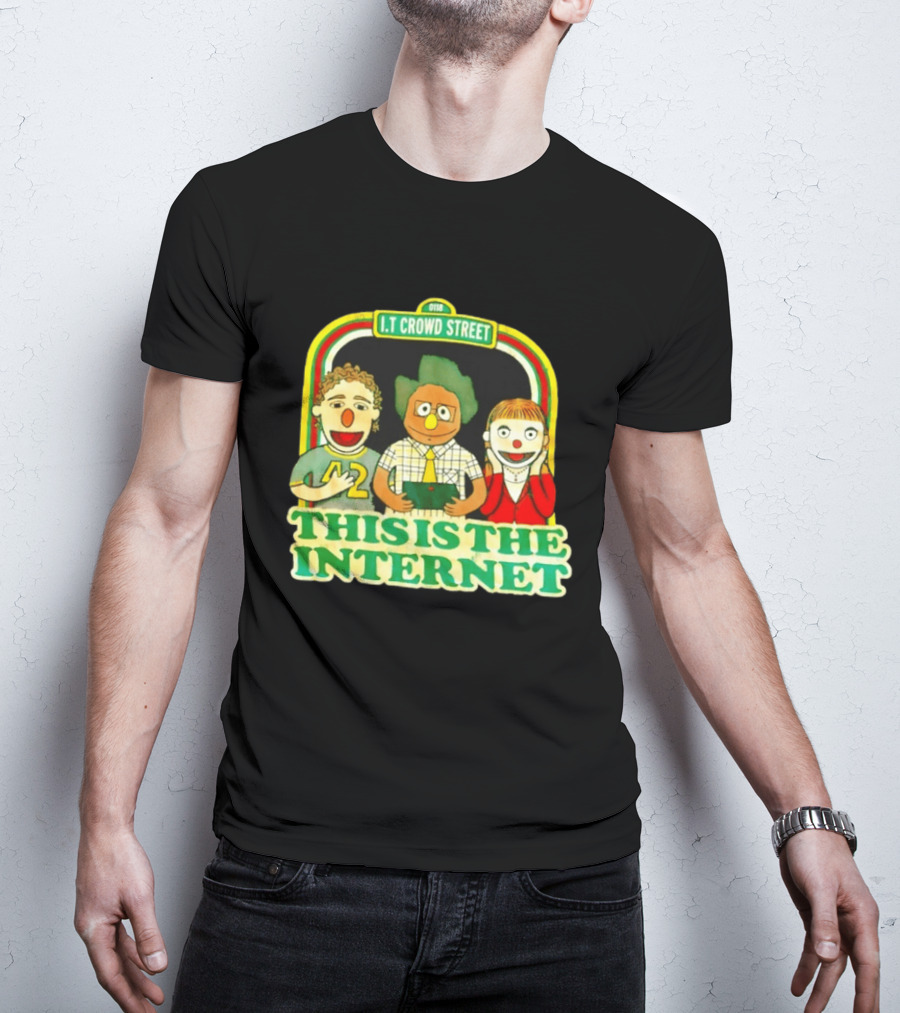 The IT Crowd Street This Is The Internet 0118 Muppet T-Shirt