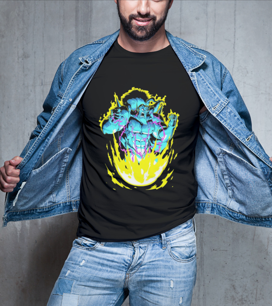 Starbarians Killgar Killgarian Rage Burst With Electric Energy T-Shirt