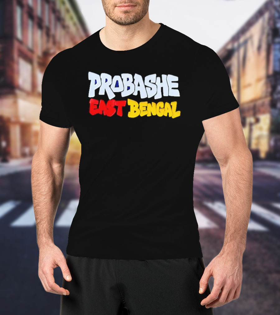 Probashe East Bengal Football Club Supporter T-Shirt
