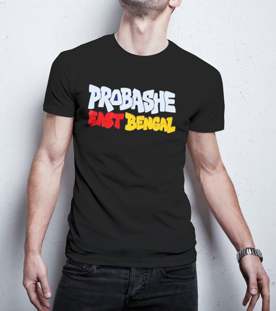 Probashe East Bengal Football Club Supporter T-Shirt