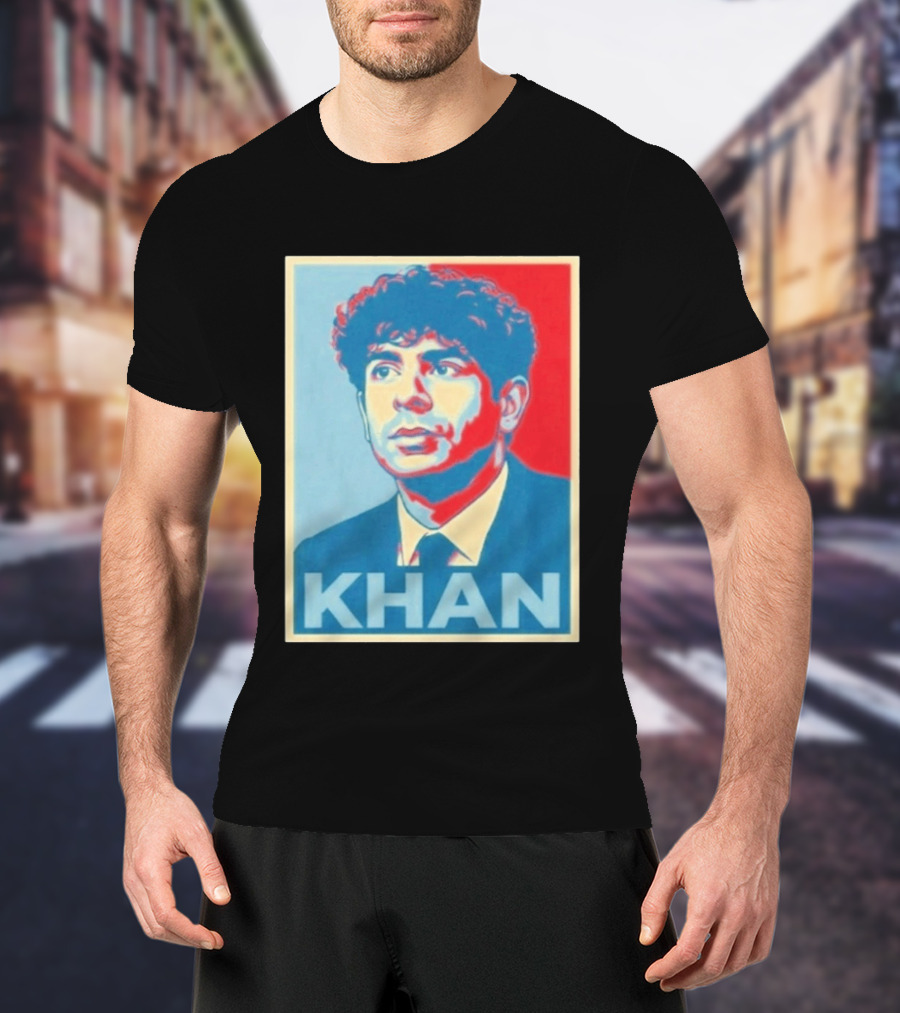 Tony Khan Hope Style Portrait KHAN T-Shirt