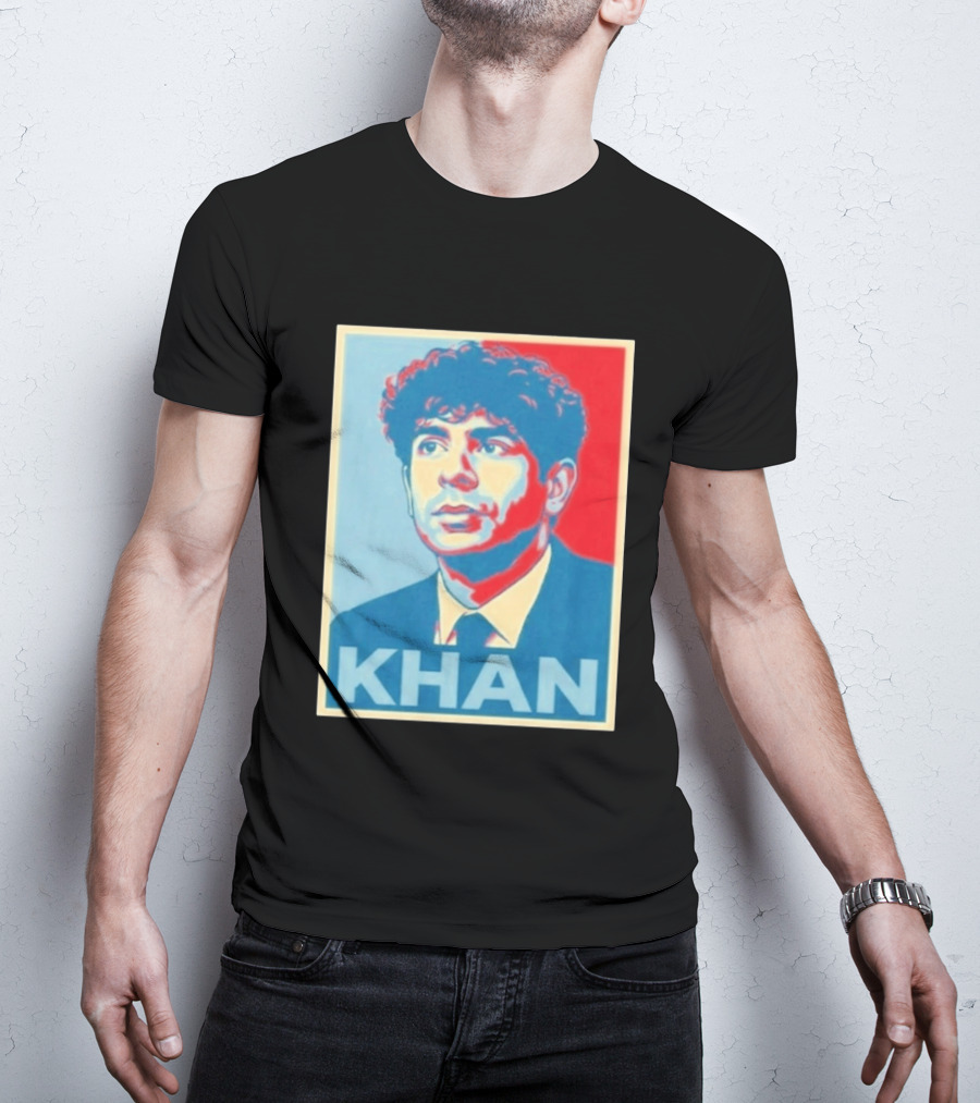 Tony Khan Hope Style Portrait KHAN T-Shirt