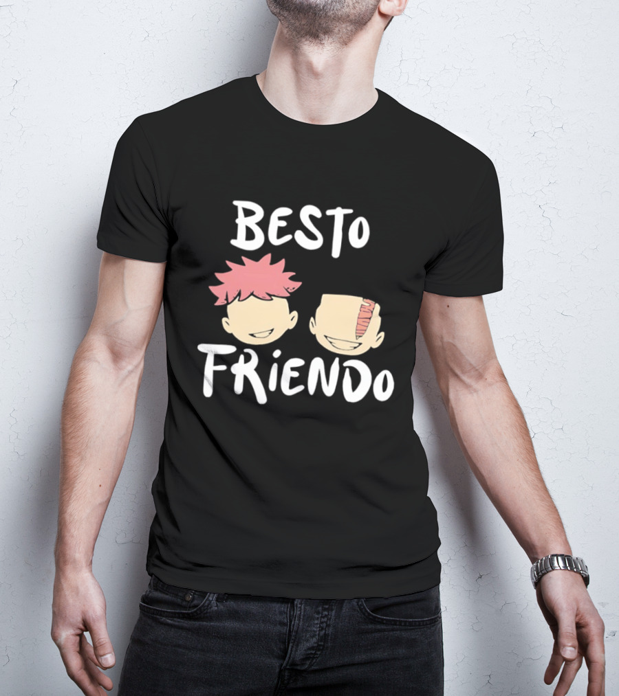 Yuji Itadori And Aoi Todo Besto Friendo Jujutsu Kaisen Anime T-Shirt