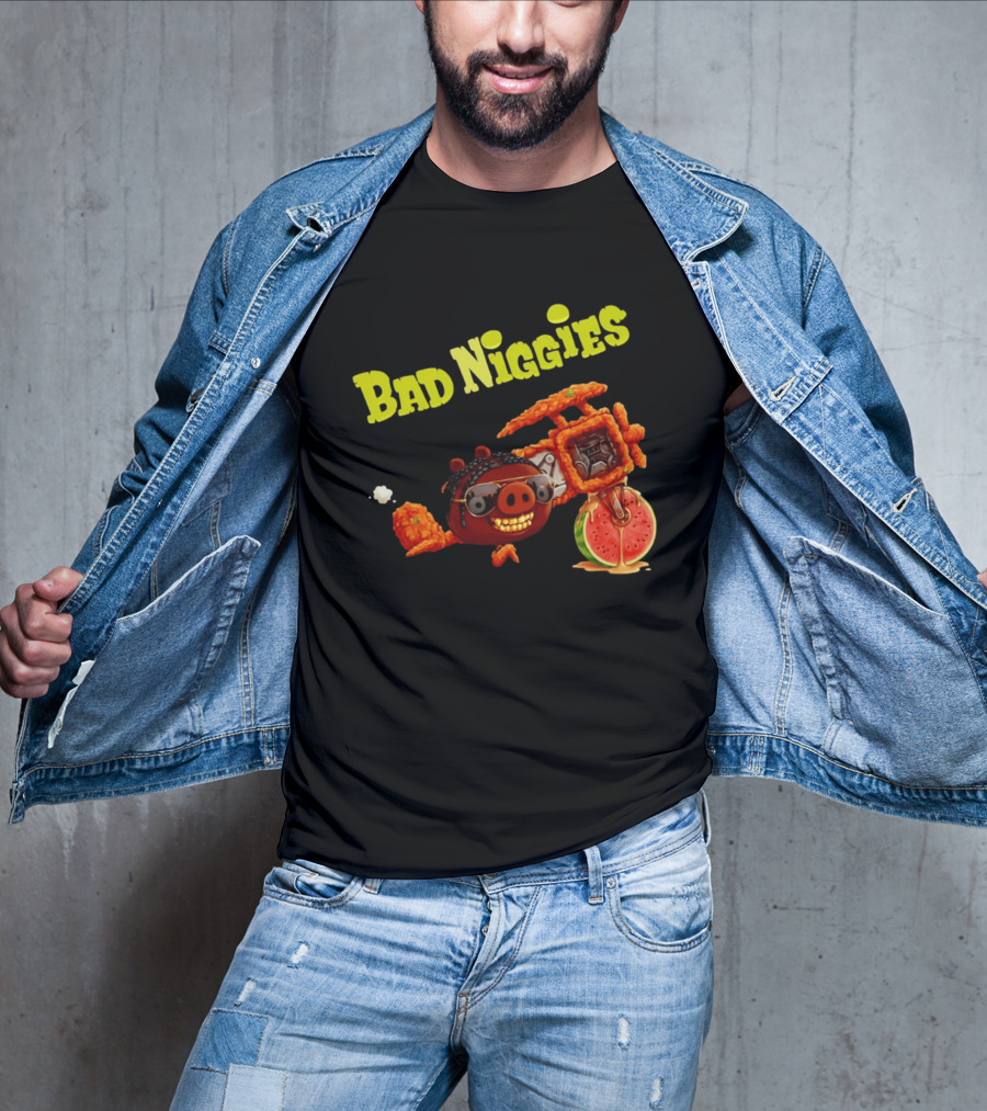 Bad Niggies Angry Birds T-Shirt