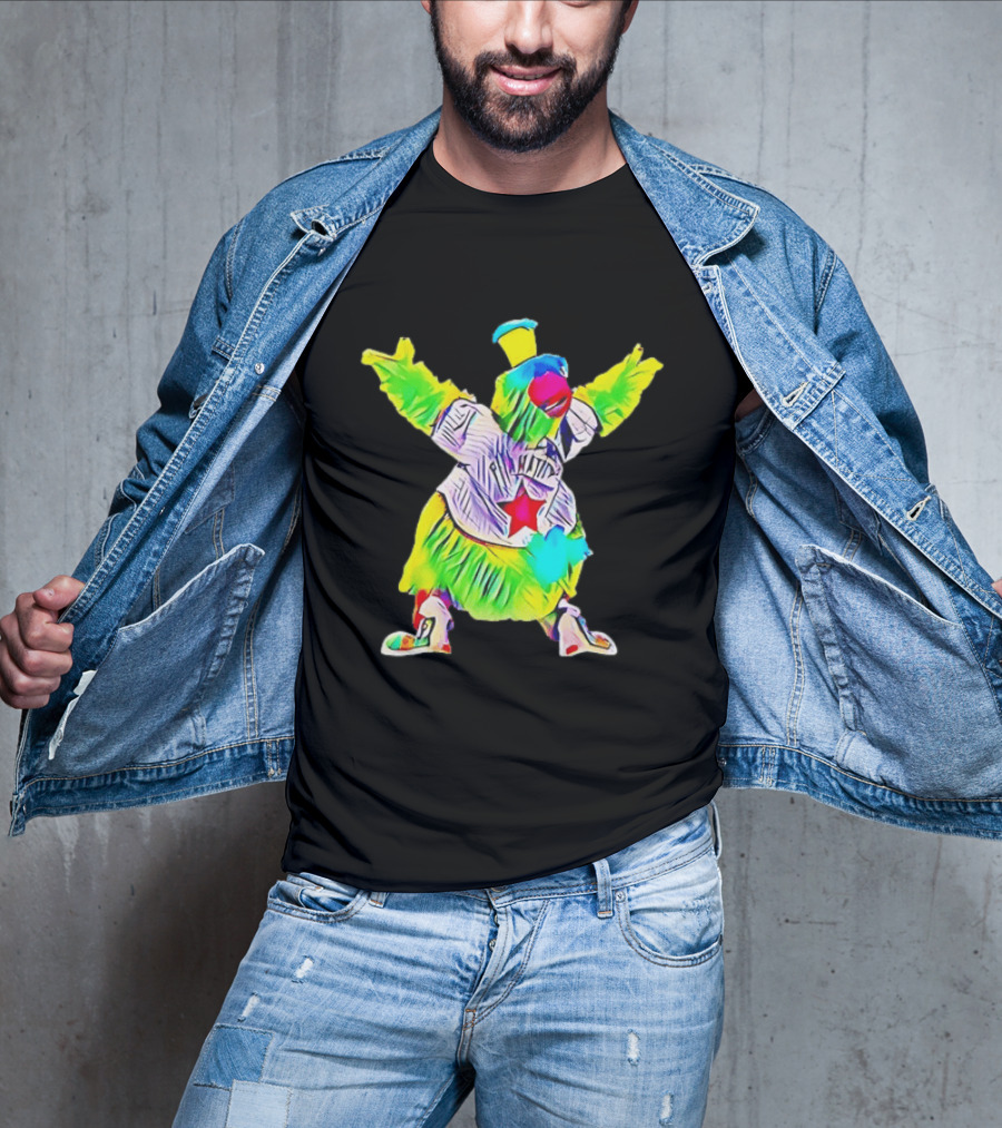 Philly Phillie Phanatic Baseball Mascot Celebration T-Shirt