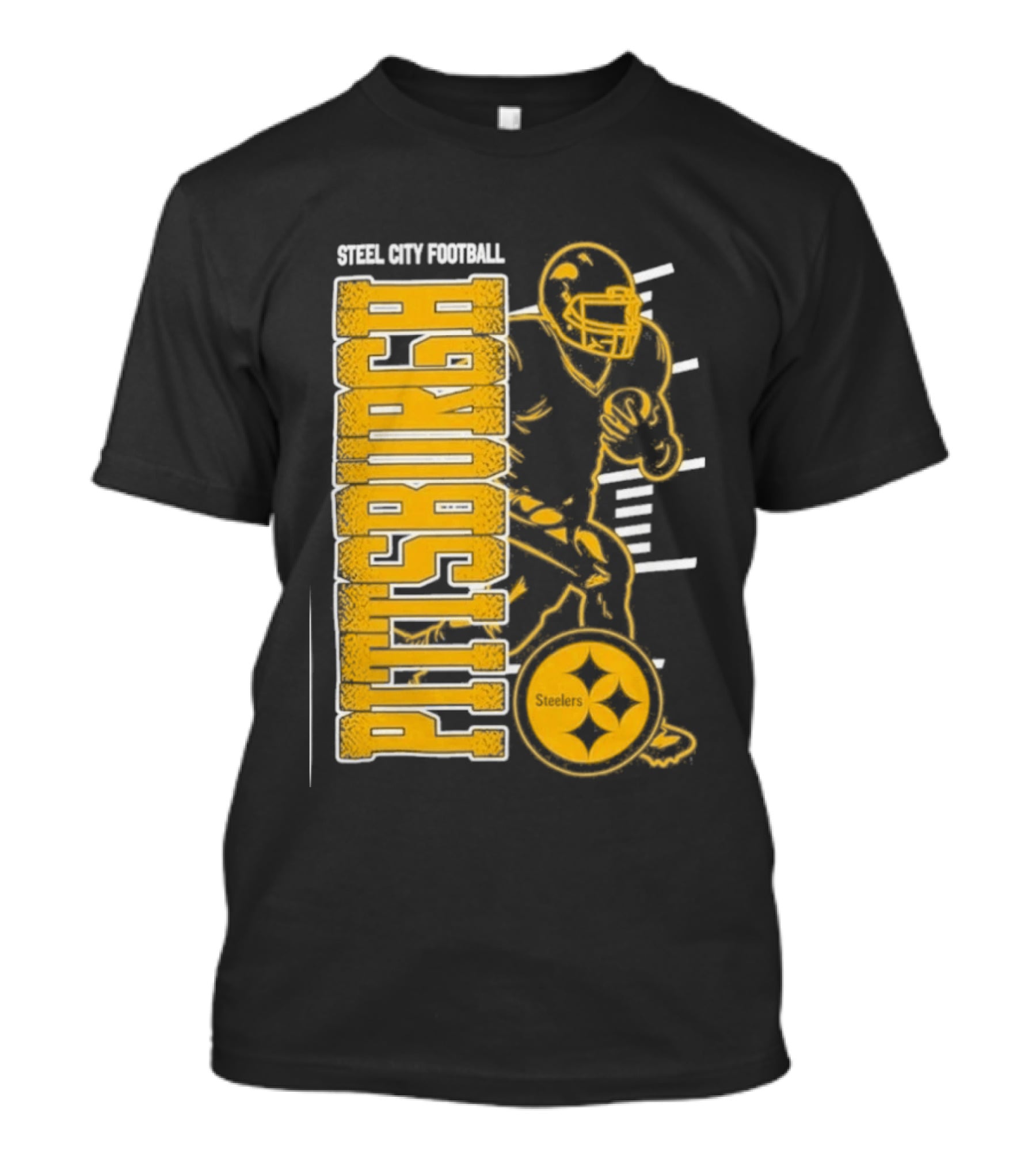 Steel City Football Pittsburgh Steelers Train T-Shirt
