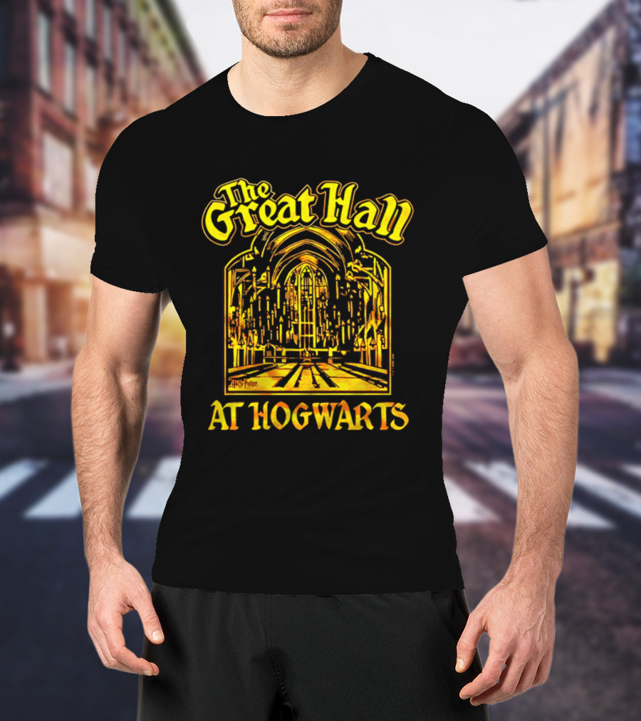 The Great Hall At Hogwarts Wizarding School T-Shirt