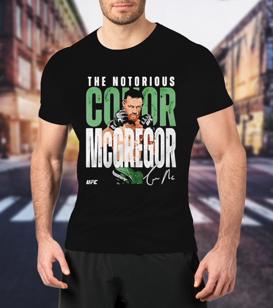 The Notorious Conor McGregor UFC Fighter Signature T-Shirt