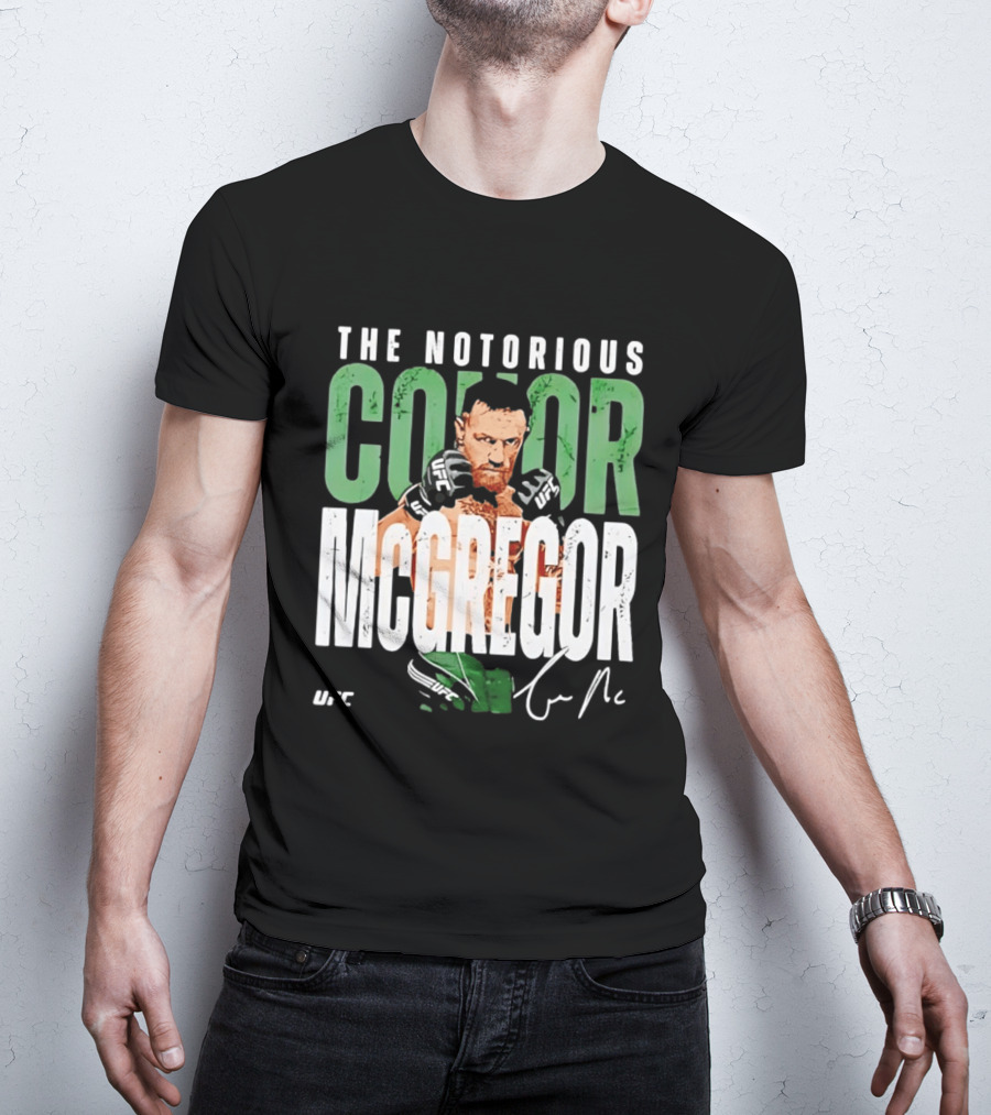 The Notorious Conor McGregor UFC Fighter Signature T-Shirt