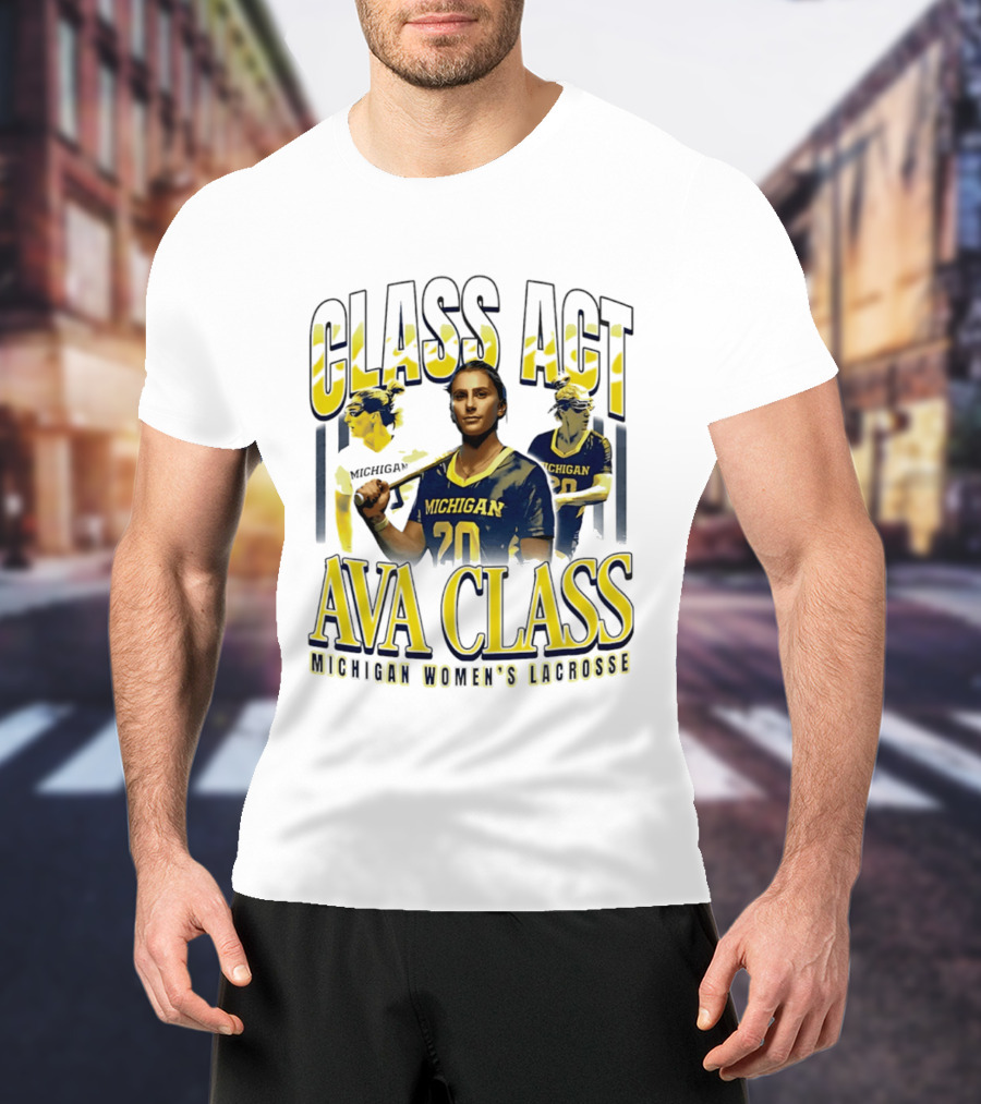 Class Act Michigan Women's Lacrosse Ava Class T-Shirt